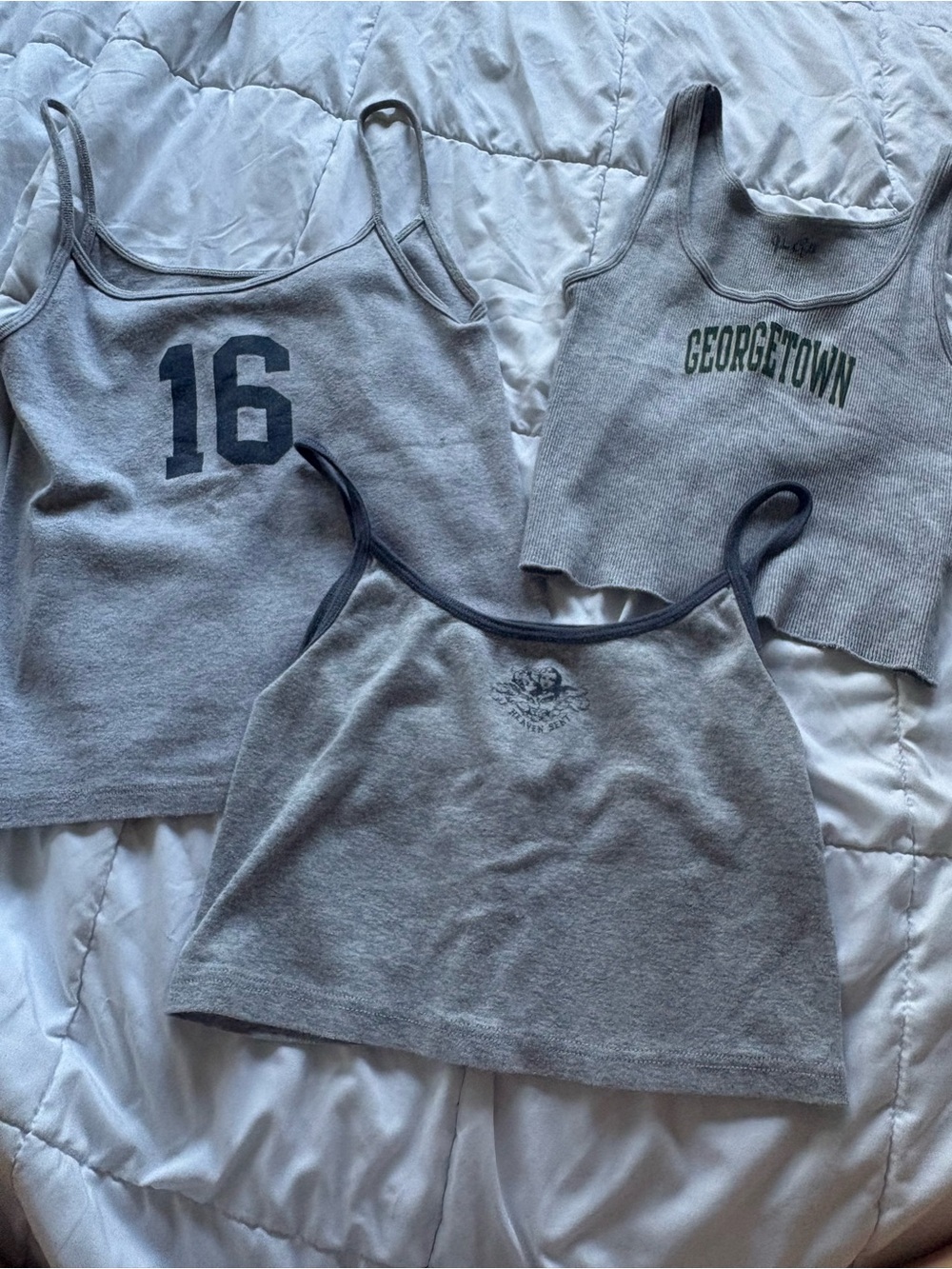 Brandy Melville Grey TankTop Bundle